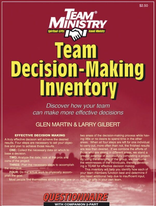 Team Decision-Making Inventory